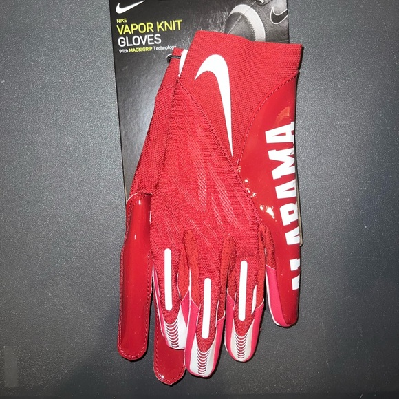 Nike Accessories Alabama Nike Vapor Knit Football Gloves Poshmark